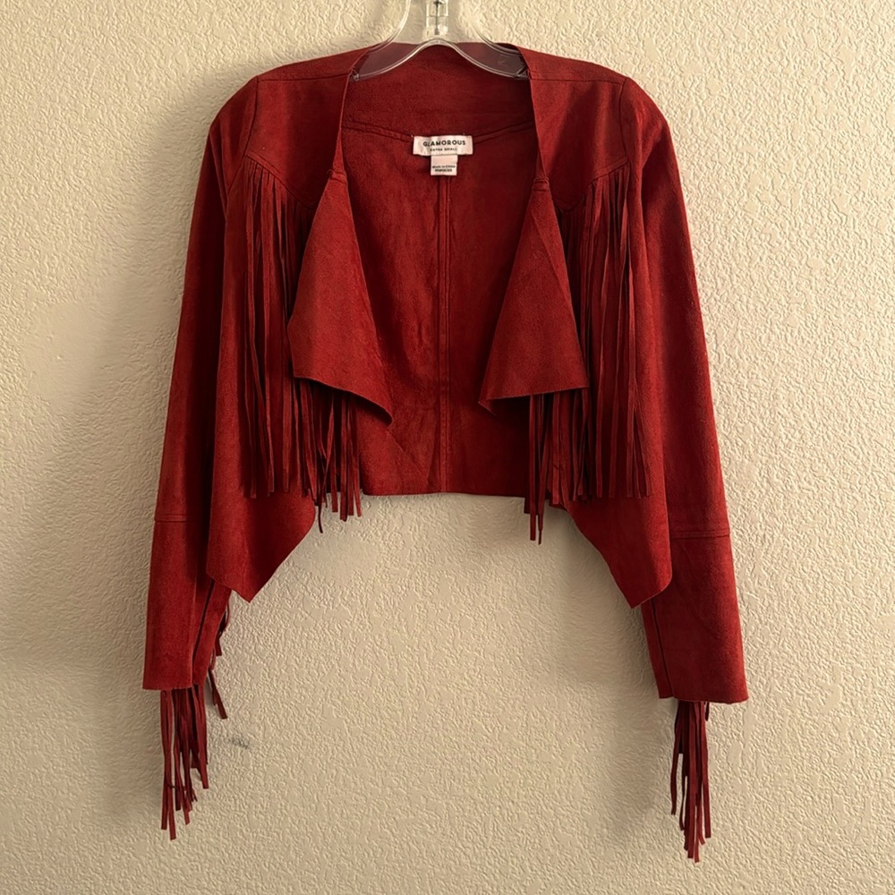 Fringe Waterfall Jacket - image 1